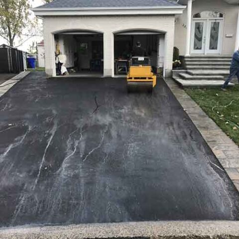 New asphalt in Laval