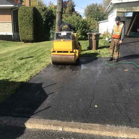 Recouvrement d&rsquo;asphalte