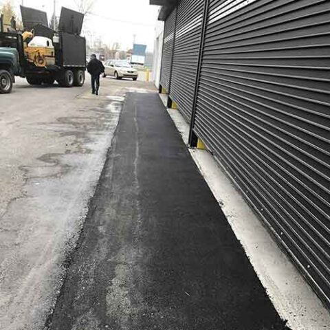 Travaux d&rsquo;asphalte