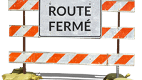 ROUTE FERMEsmall - Entreprise de pavage et réparation d'asphalte a Laval