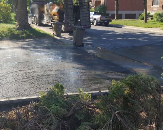 entreprise d'asphalte Laval