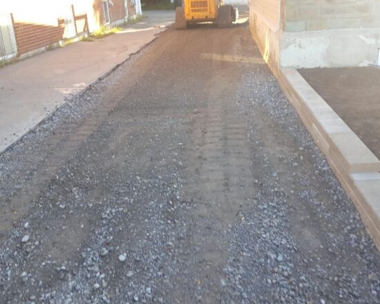 pavage asphalte complet